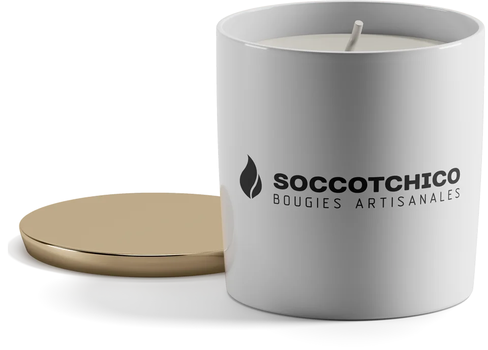 personnalisation bougie Soccotchico